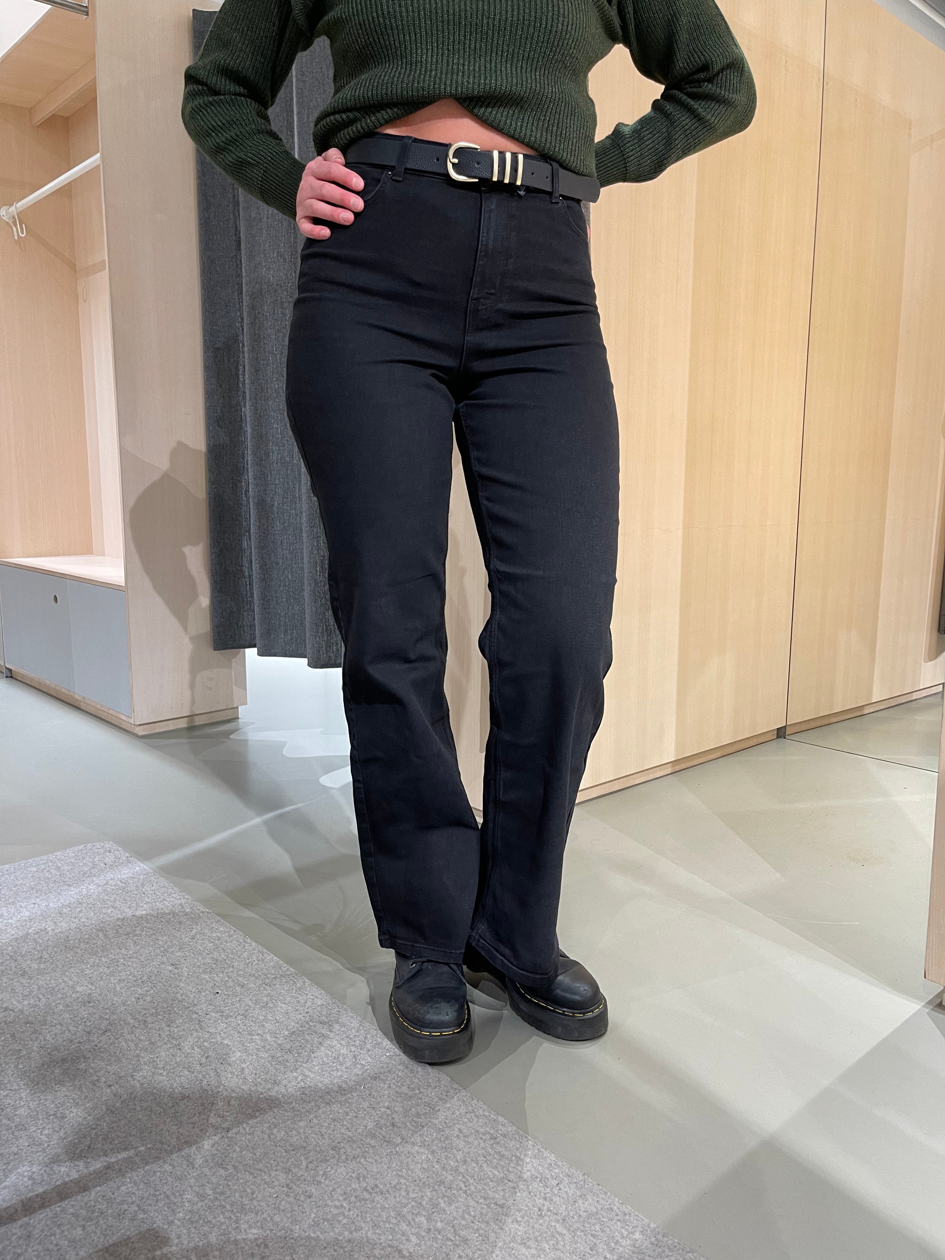 PCPEGGY Jeans - Black